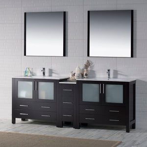 Blossom Sydney 84" Espresso Freestanding Vanity Base