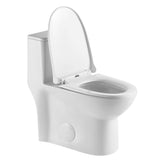 Blossom T9 02 1.1 / 1.6 GPF Dual Flush White One Piece Toilet With Slow-closing Seat Cover