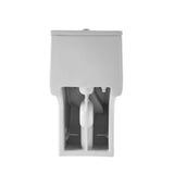 Blossom T9 03 1.1 / 1.6 GPF Dual Flush White ADA One Piece Toilet With Slow-closing Seat Cover