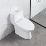 Blossom T9 03 1.1 / 1.6 GPF Dual Flush White ADA One Piece Toilet With Slow-closing Seat Cover