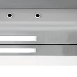 Blossom Vega 24" Recessed or Surface Mount Left and Right-Hinged Door LED Mirror Medicine Cabinet Set Of 2 With Adjustable Glass Shelves, Built-In Defogger, Dimmer, USB & Electrical Outlet