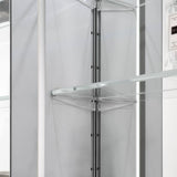 Blossom Vega 24" Recessed or Surface Mount Left and Right-Hinged Door LED Mirror Medicine Cabinet Set Of 2 With Adjustable Glass Shelves, Built-In Defogger, Dimmer, USB & Electrical Outlet