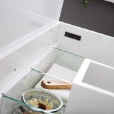Blossom Vienna 30" 1-Drawer Matte Gray Freestanding Vanity Set With Acrylic Drop-In Single Sink