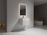 Blossom Voyage 24" Glossy White LED Illuminated Vanity Only
