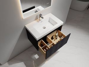 Blossom Voyage 30" Charcoal LED Illuminated Vanity Only