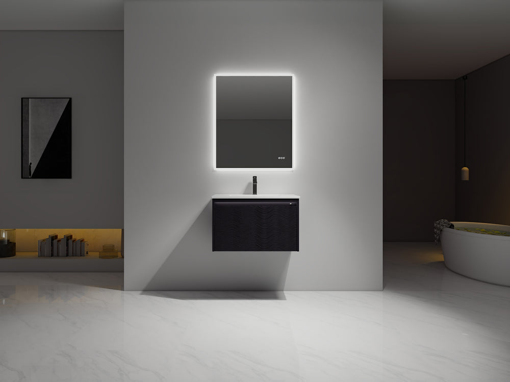 Blossom Voyage 30" Charcoal LED Illuminated Vanity Only