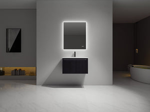 Blossom Voyage 30" Charcoal LED Illuminated Vanity Only