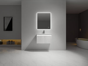 Blossom Voyage 30" Glossy White LED Illuminated Vanity Only