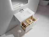 Blossom Voyage 30" Glossy White LED Illuminated Vanity Only