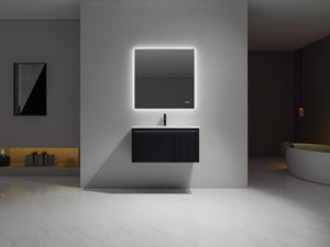 Blossom Voyage 36" Charcoal LED Illuminated Vanity Only