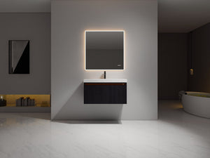 Blossom Voyage 36" Charcoal LED Illuminated Vanity Only