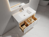 Blossom Voyage 36" Glossy White LED Illuminated Vanity Only