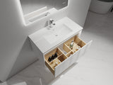 Blossom Voyage 36" Glossy White LED Illuminated Vanity Only