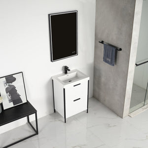 Blossom Zurich 24" Glossy White Vanity