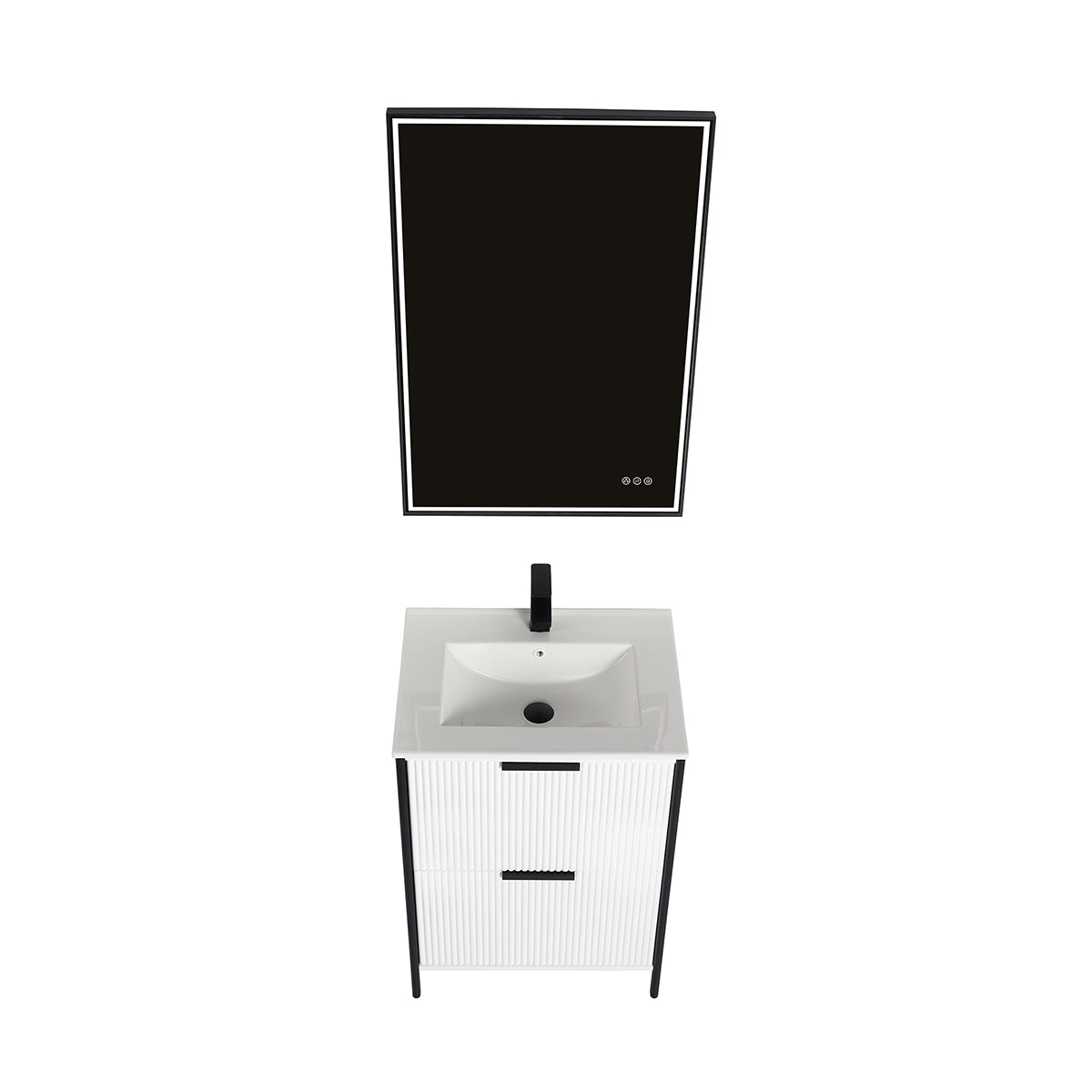 Blossom Zurich 24" Glossy White Vanity
