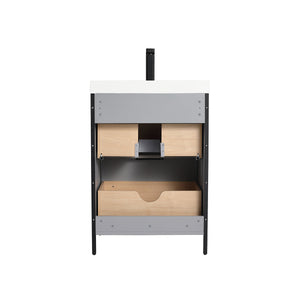 Blossom Zurich 24" Metal Grey Vanity