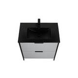 Blossom Zurich 30" Metal Grey Vanity
