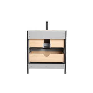 Blossom Zurich 30" Metal Grey Vanity