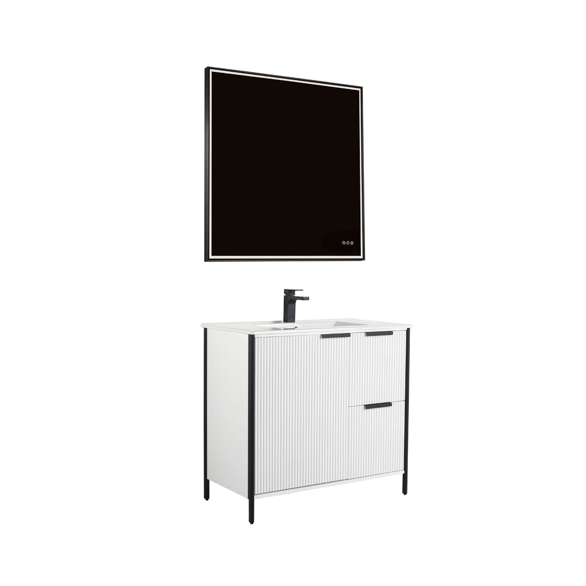 Blossom Zurich 36" Glossy White Vanity