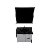 Blossom Zurich 36" Metal Grey Vanity