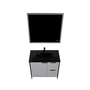 Blossom Zurich 36" Metal Grey Vanity