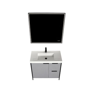 Blossom Zurich 36" Metal Grey Vanity
