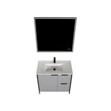 Blossom Zurich 36" Metal Grey Vanity