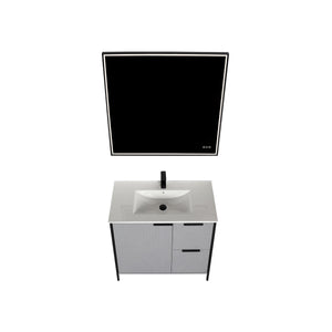Blossom Zurich 36" Metal Grey Vanity