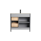 Blossom Zurich 36" Metal Grey Vanity