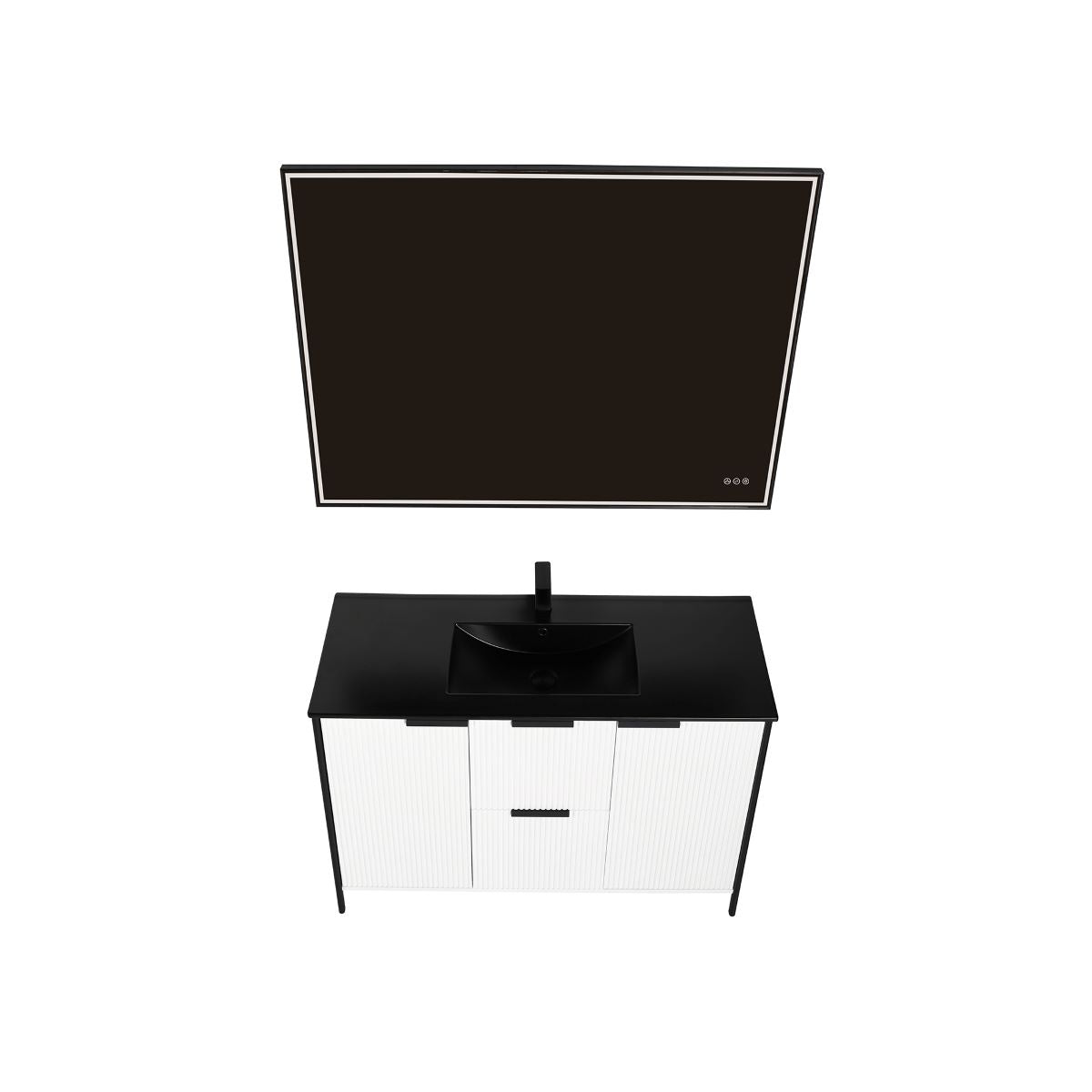 Blossom Zurich 48" Glossy White Vanity