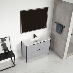 Blossom Zurich 48" Metal Grey Vanity