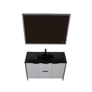 Blossom Zurich 48" Metal Grey Vanity