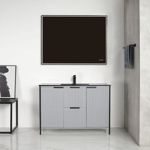 Blossom Zurich 48" Metal Grey Vanity