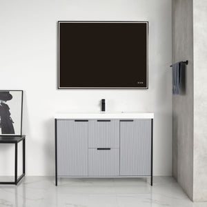 Blossom Zurich 48" Metal Grey Vanity