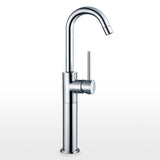 Blu Bathworks TSP110 Pure 1 Single-Hole Raised Deck-Mounted Basin Mixer Vessel Sink Faucet