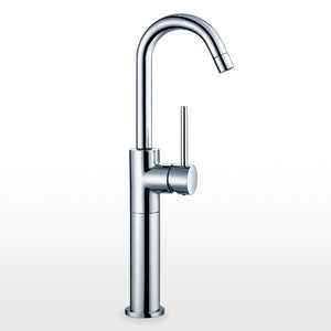 Blu Bathworks TSP110 Pure 1 Single-Hole Raised Deck-Mounted Basin Mixer Vessel Sink Faucet