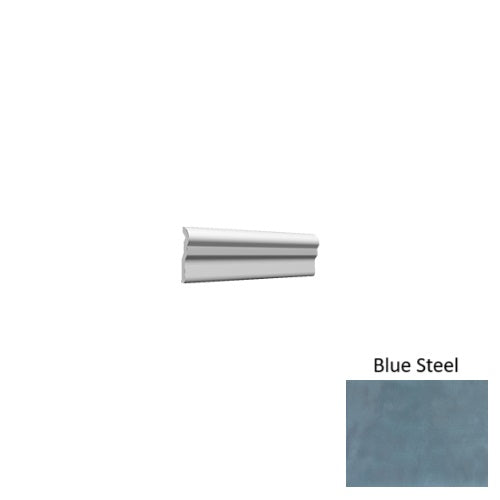 Roca Tile Usa Inc Elegant Ideas Usa Maiolica Blue Steel 2 3/4X10 Ceramic Cornice Listel Mait641-Cor
