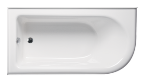 Americh BO6032TL-WH Bow 6032 Left Hand - Tub Only - White