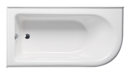 Americh BO6632TL-WH Bow 6632 Left Hand - Tub Only - White