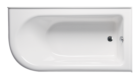 Americh BO6032TR-WH Bow 6032 Right Hand - Tub Only - White