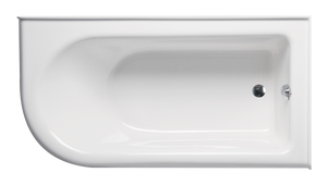 Americh BO6632TR-WH Bow 6632 Right Hand - Tub Only - White