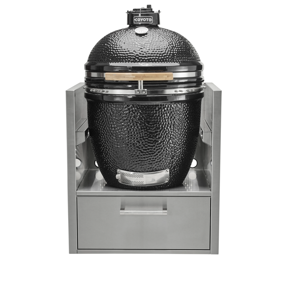 Coyote C3SLV Asado Smoker Insert Sleeve, Stainless Steel - image 2