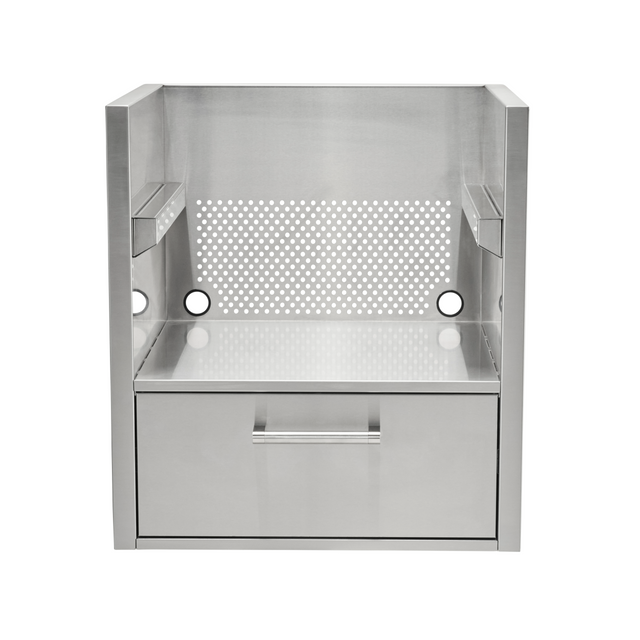 Coyote C3SLV Asado Smoker Insert Sleeve, Stainless Steel