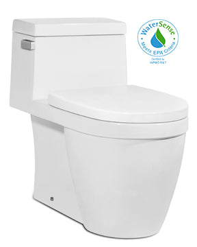 MUSE One-Piece Toilet 1.28gpf, Elongated (Showroom Model For Sale)