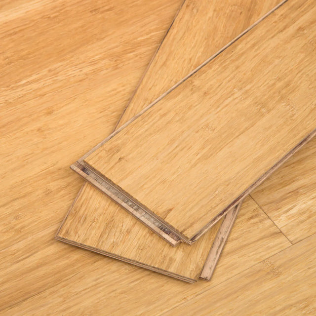 CALI Natural Wide Click Bamboo 9/16" (Covers 21.5 SQFT) 7014007100