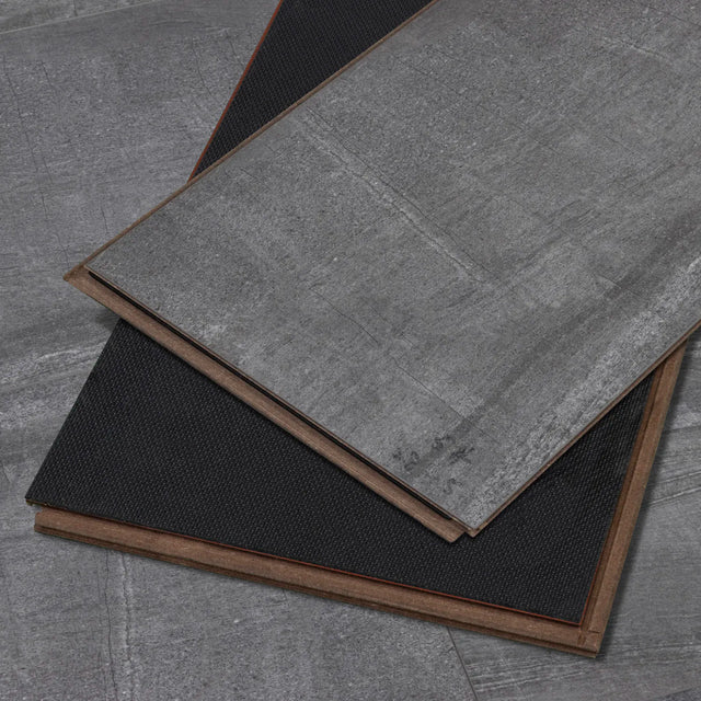 CALI Black Sands Marble Shorebreak Laminate Tile Extra Wide Click (Covers 15.5 SQFT) 7701000600