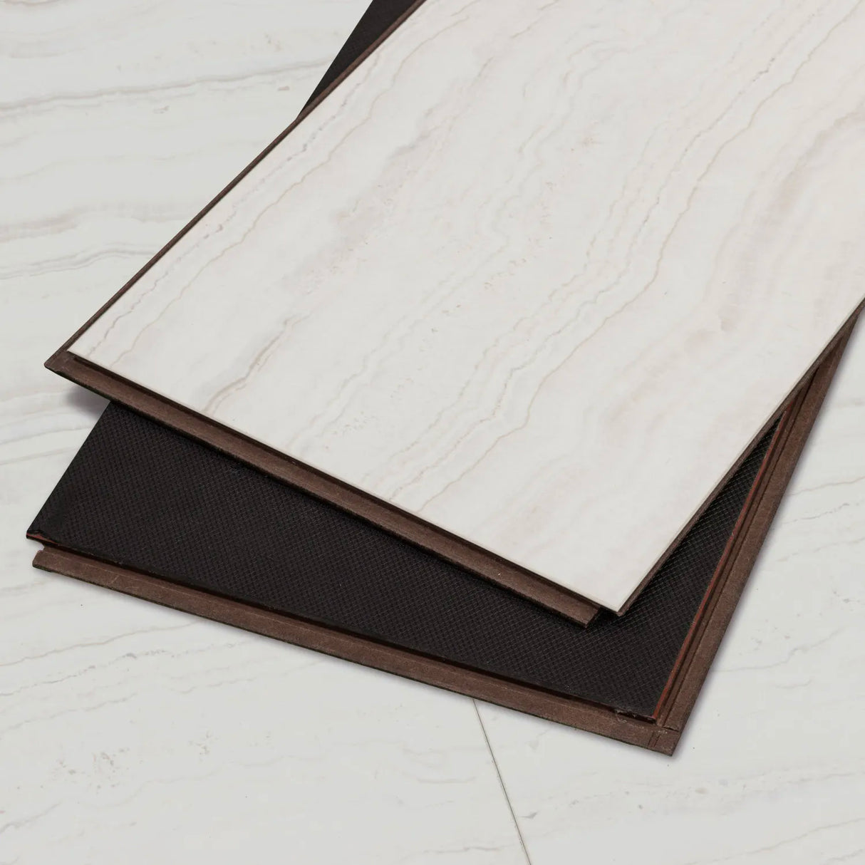 CALI Salt Point Travertine Shorebreak Laminate Tile Extra Wide Click (Covers 15.5 SQFT) 7701000300