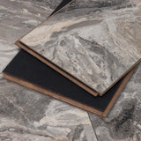 CALI Seal Rock Marble Shorebreak Laminate Tile Extra Wide Click (Covers 15.5 SQFT) 7701000100