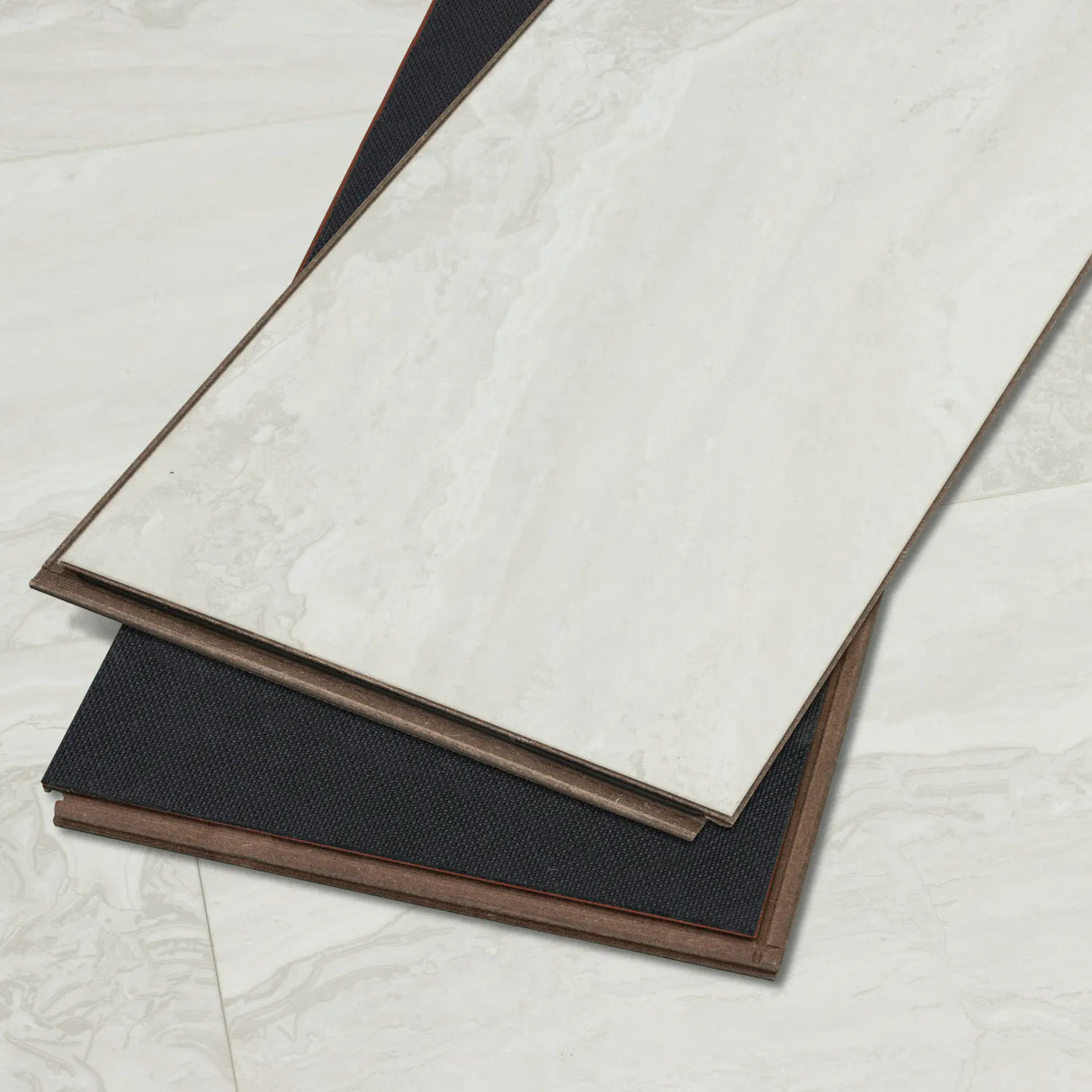 CALI Stinson Marble Shorebreak Laminate Tile Extra Wide Click (Covers 15.5 SQFT) 7701000200