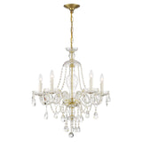 Candace 5 Light Polished Chrome Chandelier CAN-A1305-CH-CL-MWP